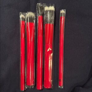 New Giorgio Armani Red Party Brushes Set